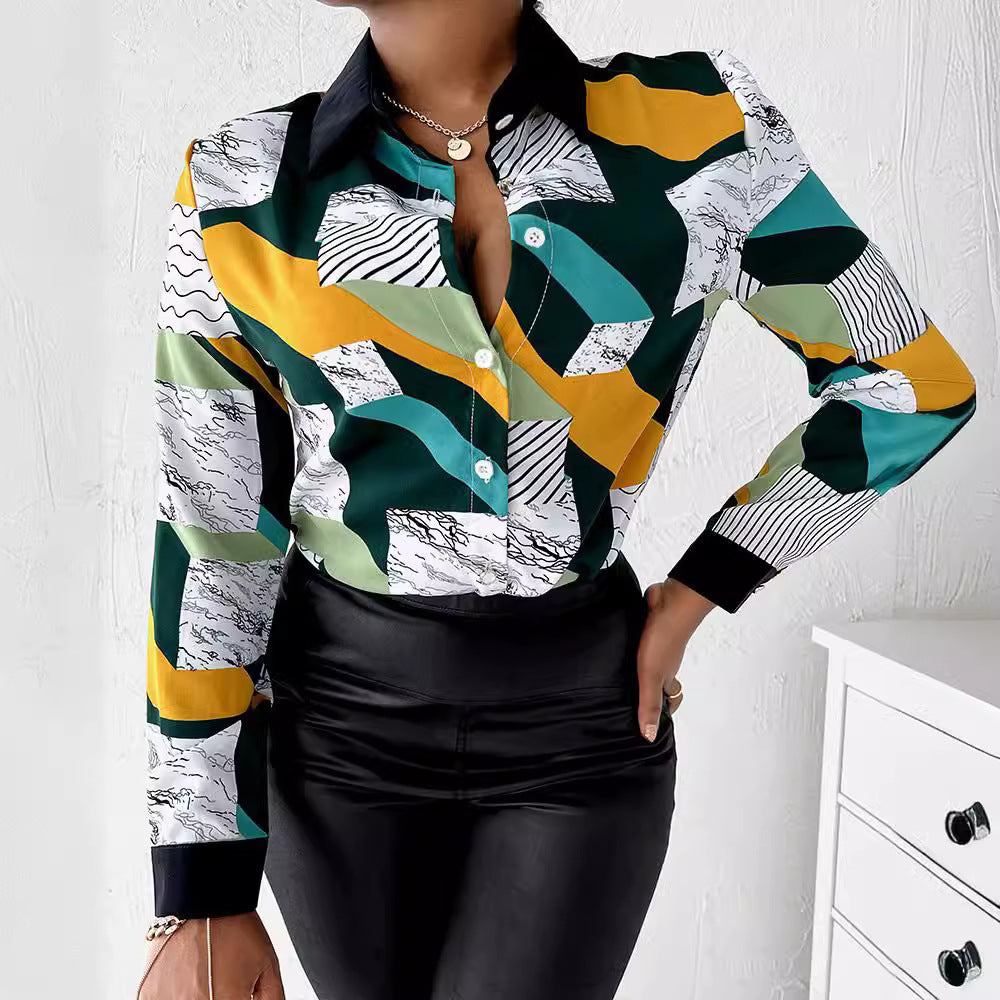 Women's Modern and Stylish Long-Sleeve Shirt