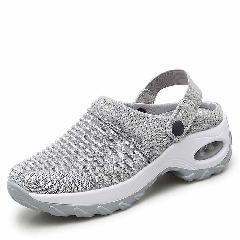 Women's Breathable Clogs with Flexible Strap Design