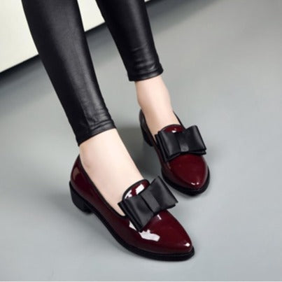 Women's Ballet Flats with Decorative Bow