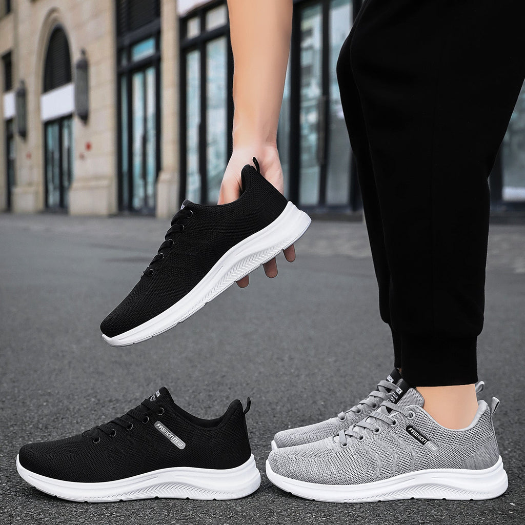 Women's Breathable Comfort Sneakers with Flexible Mesh Upper