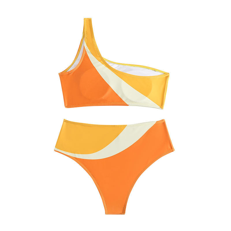 Women's Asymmetrical Gradient Bikini