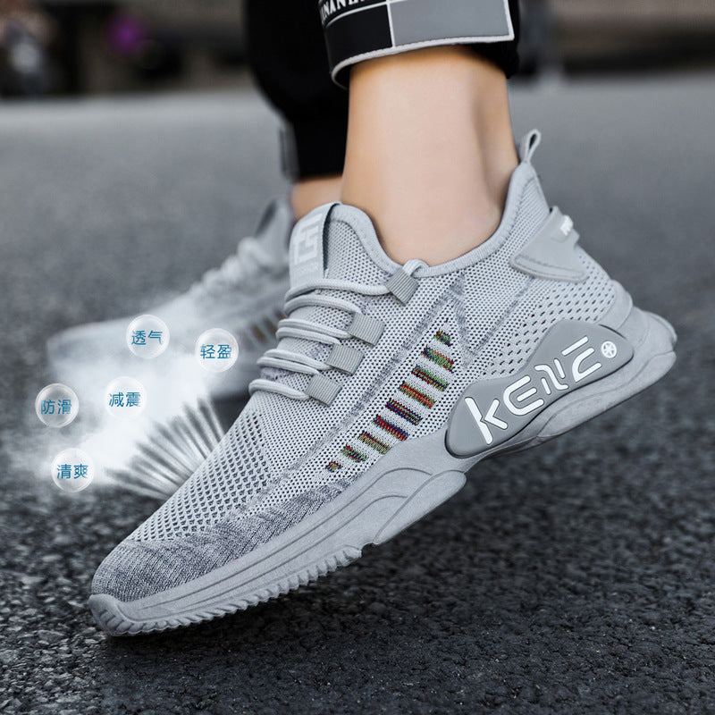 Women's Breathable Casual Sneakers with Elastic Lacing System