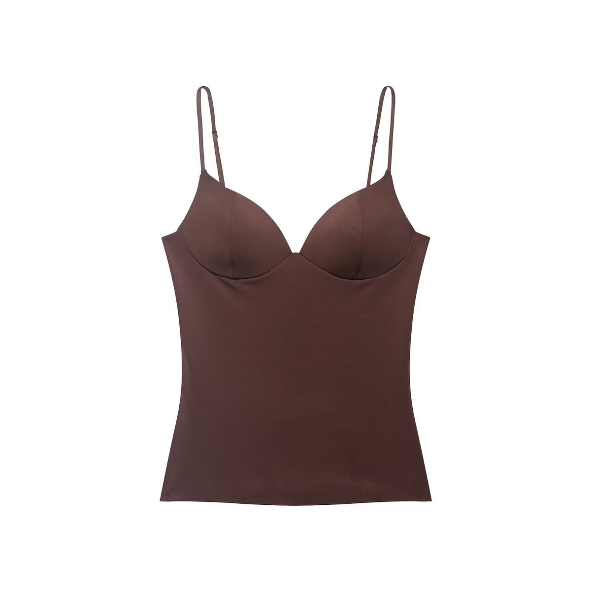 Women's Top with Elastic Straps and Elegant V-Neck