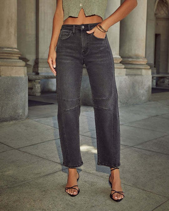 Women's High-Waist Jeans in Casual Urban Style