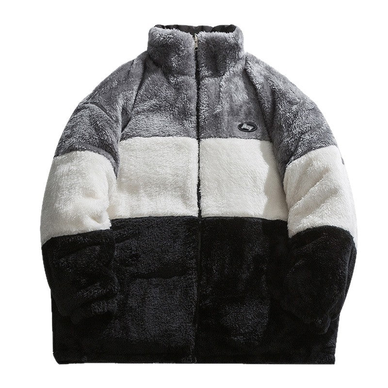 Women's Down Jacket with Soft Lining and High Collar