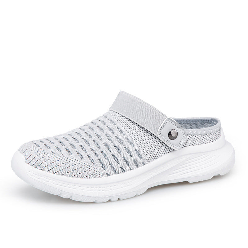 Women's Breathable Clogs with Elastic Strap
