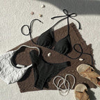 Women's Swimsuit with Textured Surface