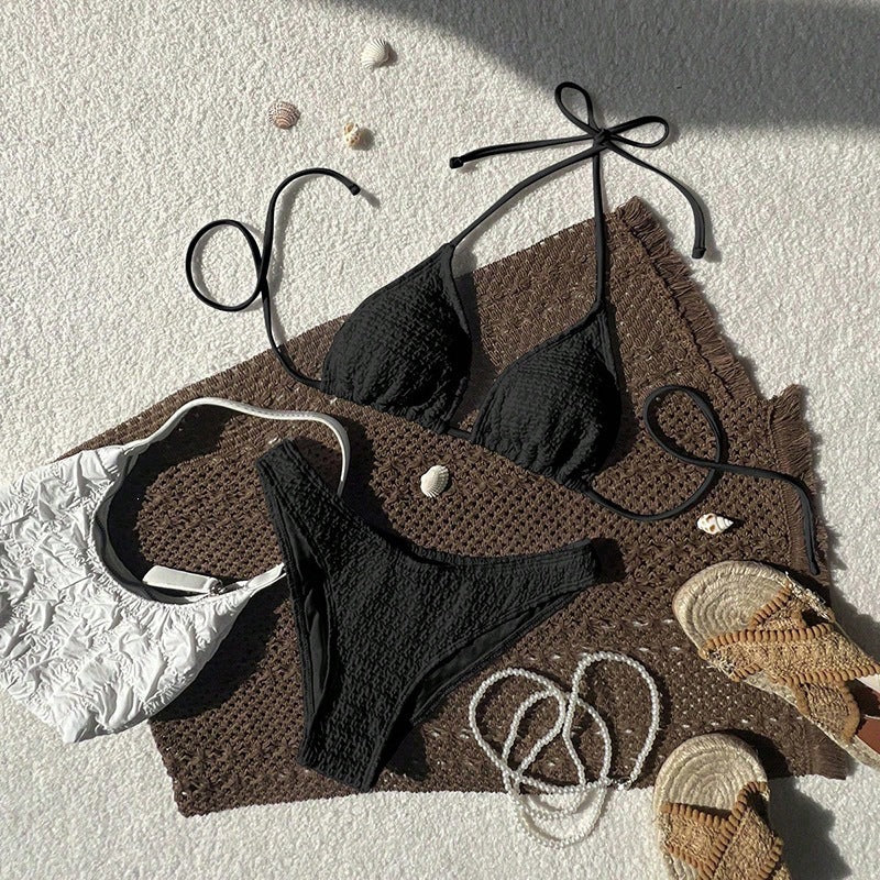 Women's Swimsuit with Textured Surface