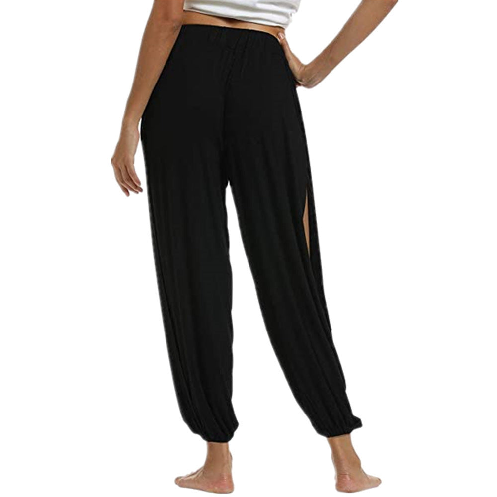 Women's Lounge Pants with Side Slits