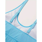 Women's Swimsuit Set with Stylish Top and High-Cut Bottoms