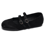 Women's Double-Strap Ballet Flats