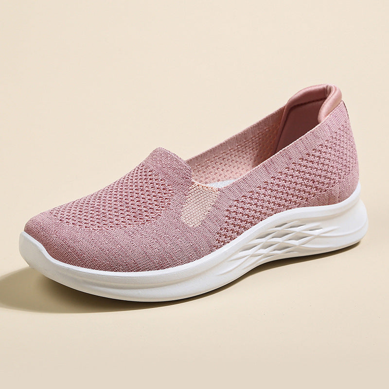 Women's Breathable Casual Slip-Ons with Non-Slip Sole