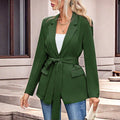 Elegant Blazer with Belt