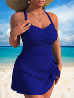 Women's Swimsuit with Side Skirt