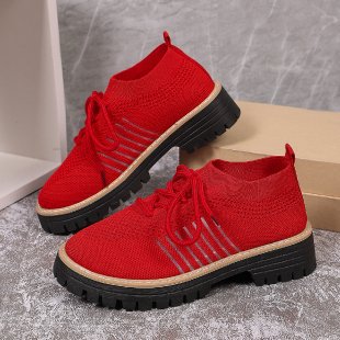 Women's Breathable and Comfortable Sneakers with Statement Sole