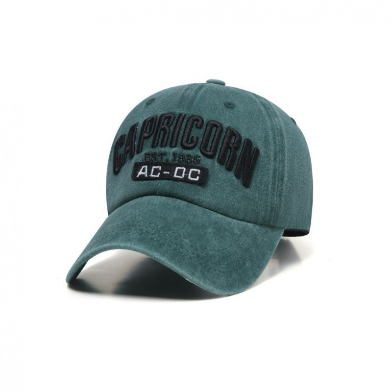 Men's Embroidered Cotton Baseball Cap