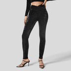 Women's High-Quality Velvet-Finish Leggings