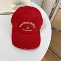Men's Vintage-Inspired Distressed Baseball Cap