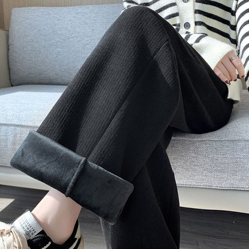 Women's High-Waisted Comfort Trousers