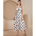 Women's Swimsuit with Fashionable Arch Design and Matching Skirt