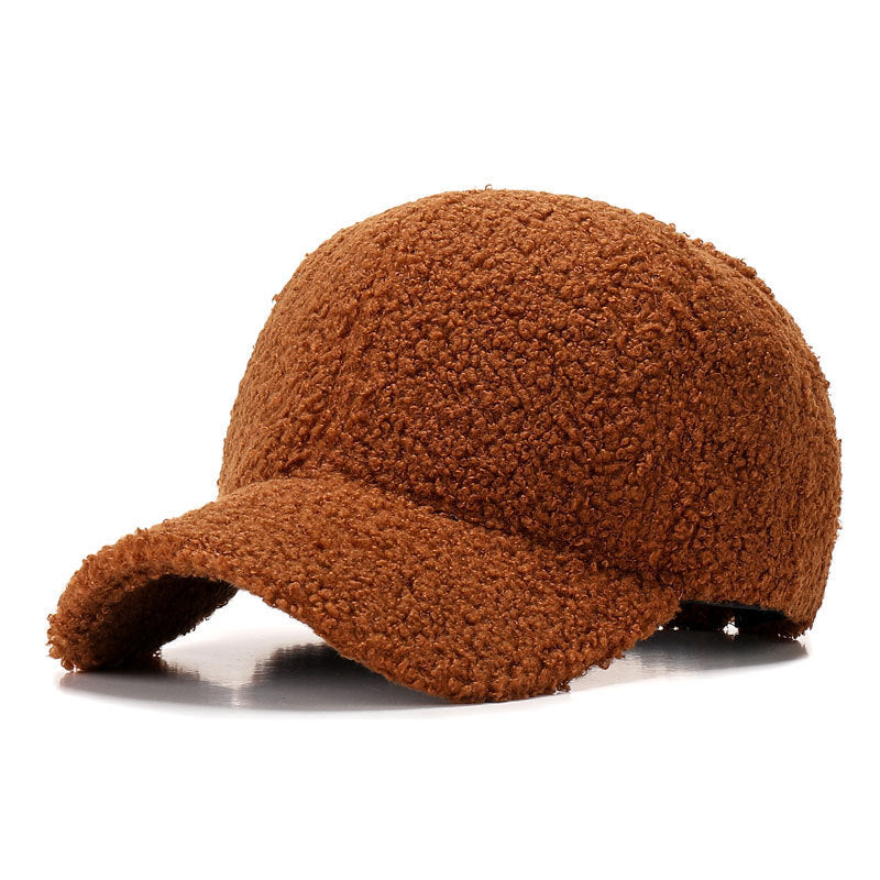 Sherpa Teddy Faux-Shearling Baseball Cap