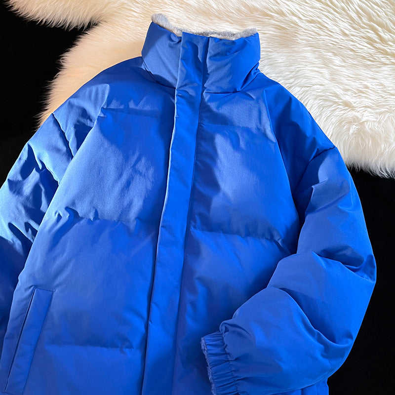 Women's Down Jacket with Soft Lining and High Collar