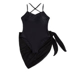 Women's Swimwear with Elegant Wrap Skirt