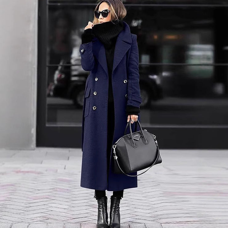 Women's Elegant Wool Coat