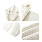 Women's Cozy Cardigan with Open Collar and Practical Pockets