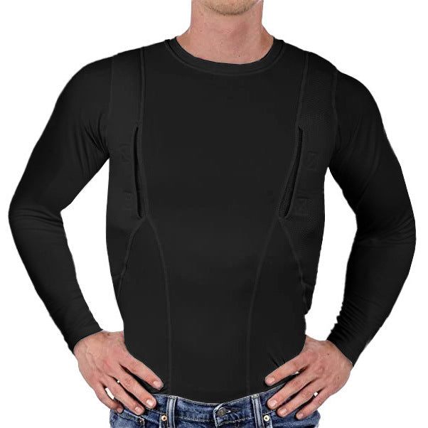 Women's Functional Long-Sleeve Shirt with Integrated Support Elements