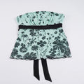 Women's Floral Bandeau Top with Adjustable Belt