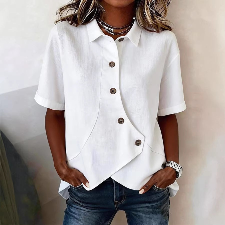 Women's Button-Detail Blouse