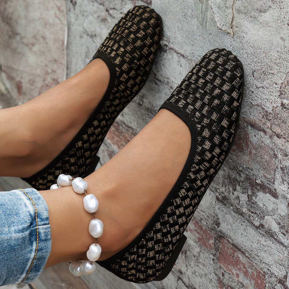 Women's Mesh Ballet Flats
