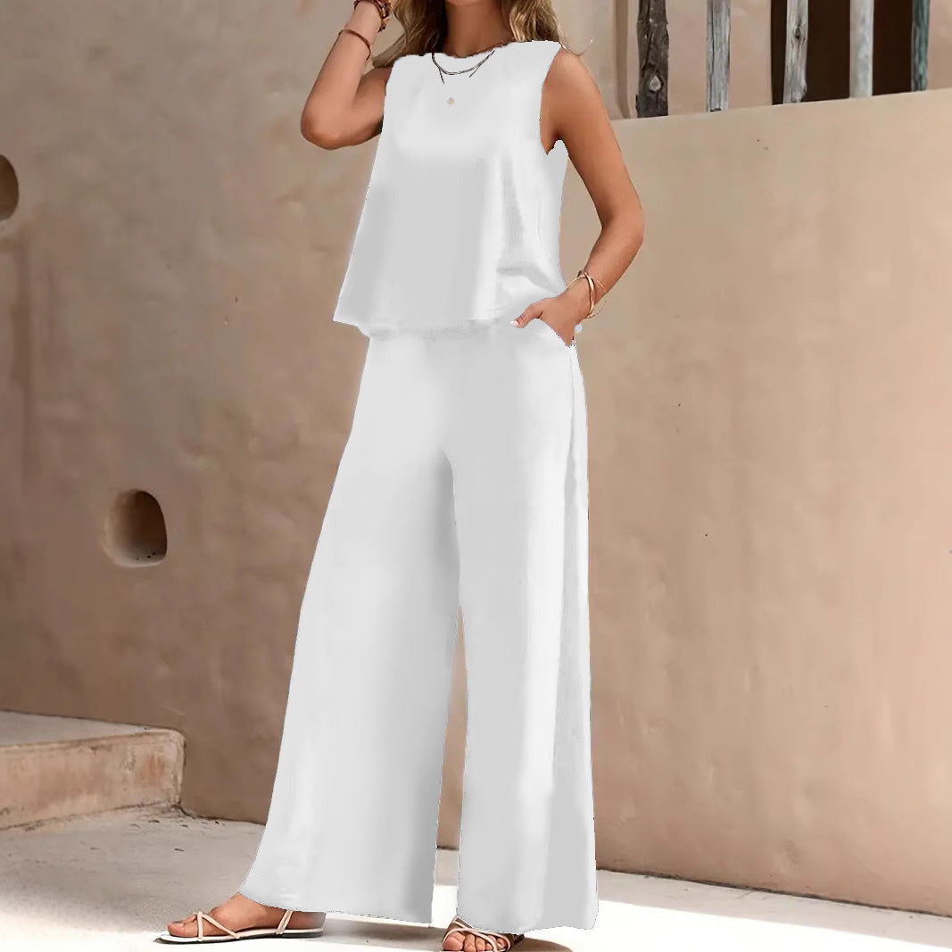 Women's Comfortable and Elegant Wide-Cut Lounge Set