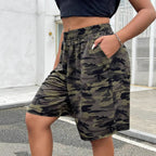Women's Casual Pants in Modern Camouflage