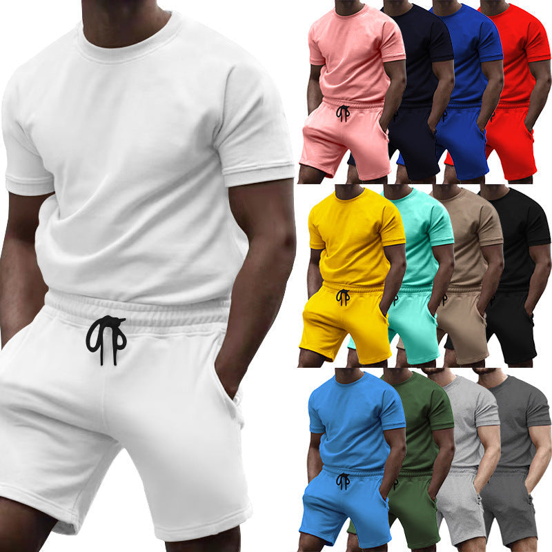 Men's Short-Sleeve Sweat Set
