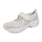 Women's Breathable Hook-and-Loop Shoes