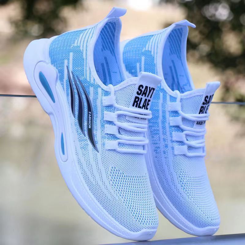 Women's Breathable Running Shoes with Flexible Upper and Cushioning