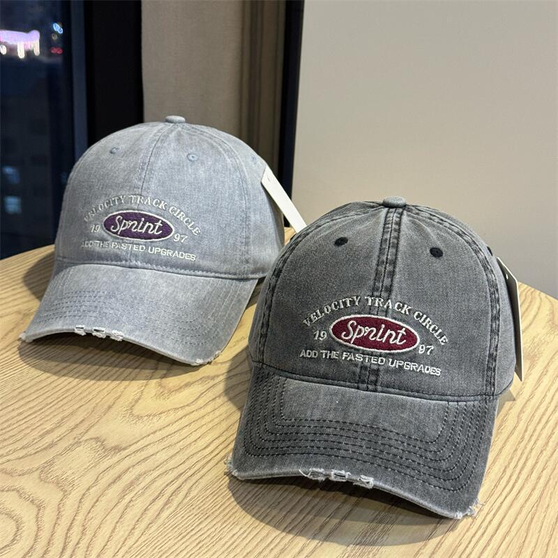 Casual Vintage Embroidered Baseball Cap