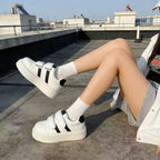 Women's Everyday Sneakers with Hook-and-Loop Fastener