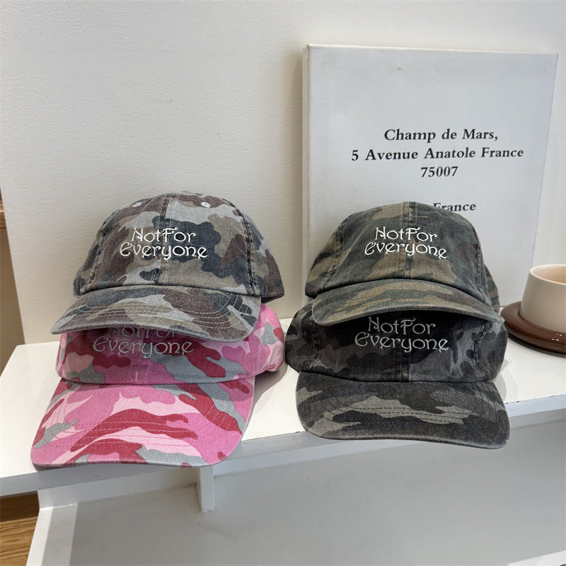 Men's Casual Cotton Embroidered Cap