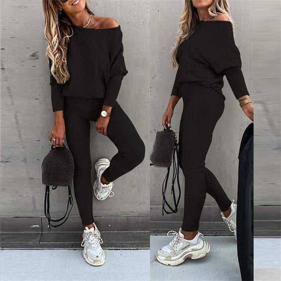 Women's Casual Knit Suit