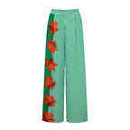 Women's Swimsuit with Ruffle Design and Matching Maxi Skirt
