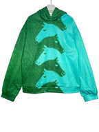 Women's Cozy Horse Print Hoodie