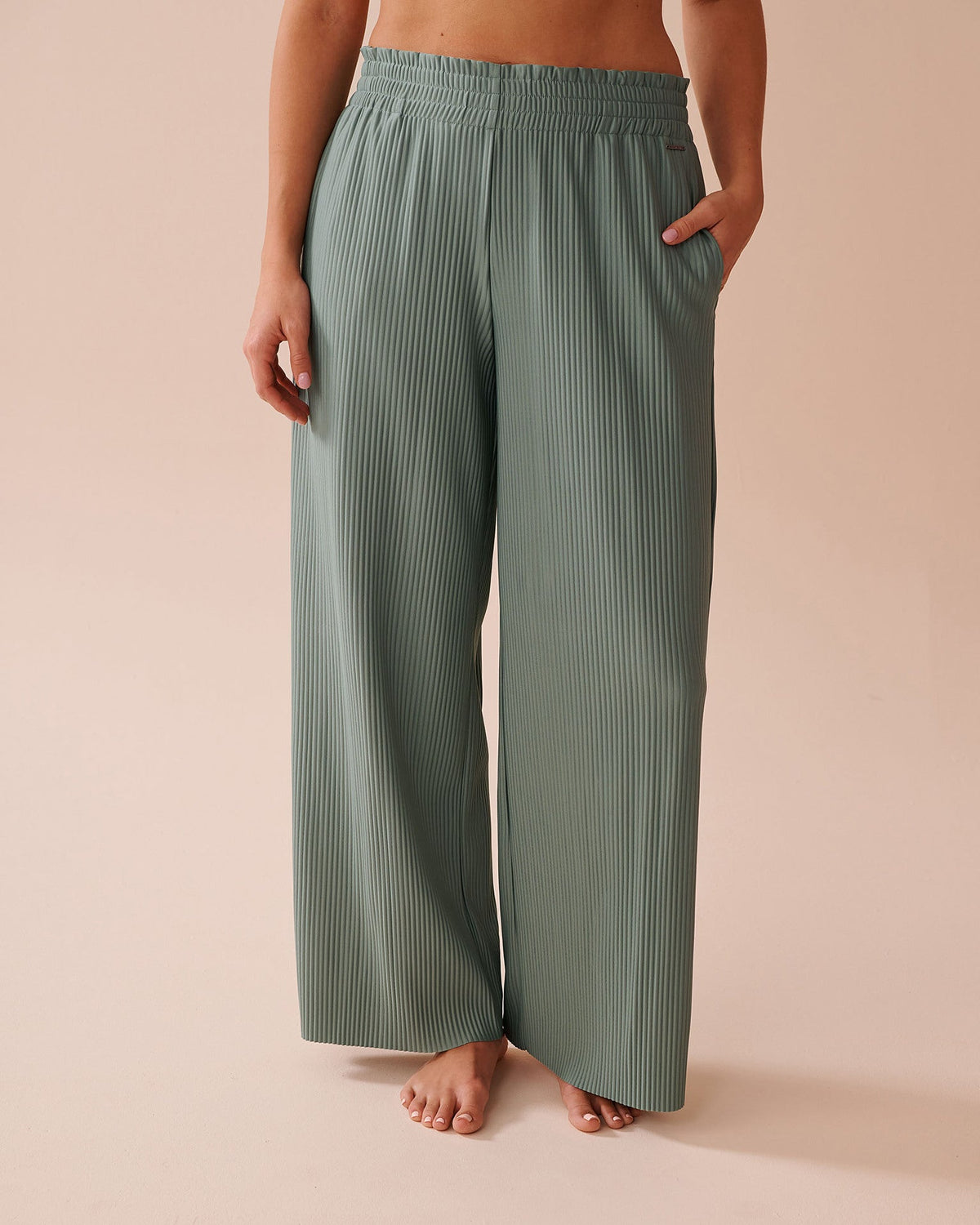 Women's Elegant Pleated Casual Trousers