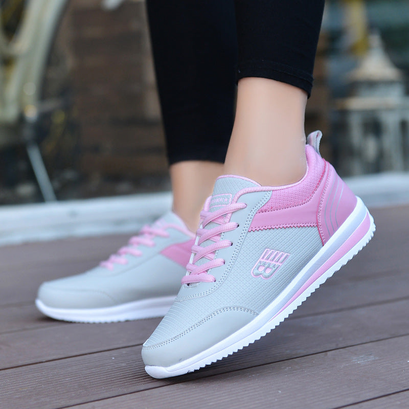 Women's Breathable Casual Sneakers with Flexible Cushioned Footbed