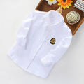 Women's Classic Shirt with Elegant Embroidery