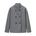 Elegant Wool Overcoat