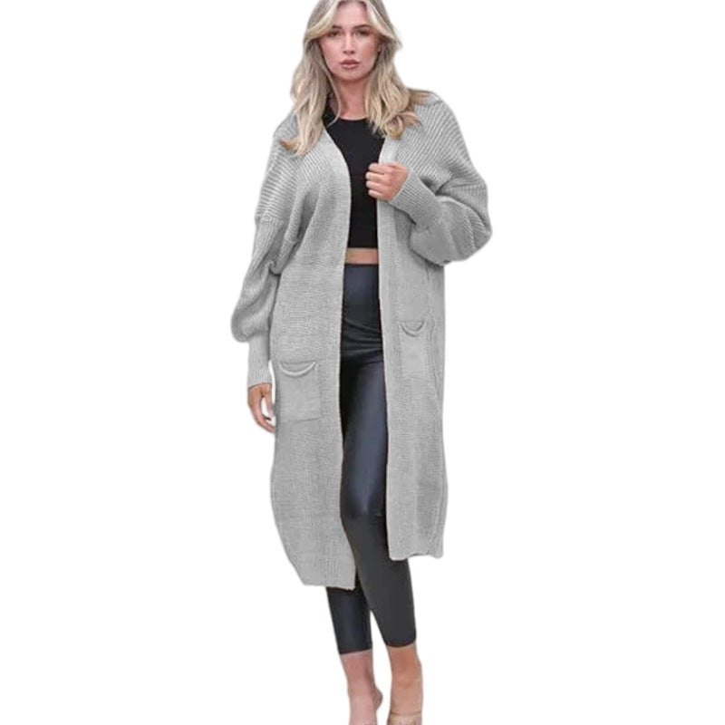 Women's Hooded Coat with Deep Pockets and Casual Fit
