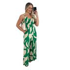 Women's Jumpsuit with Elegant Cowl Neck and Wide Leg